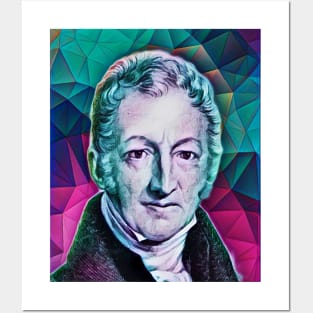 Thomas Robert Malthus Portrait | Thomas Robert Malthus Artwork 4 Posters and Art